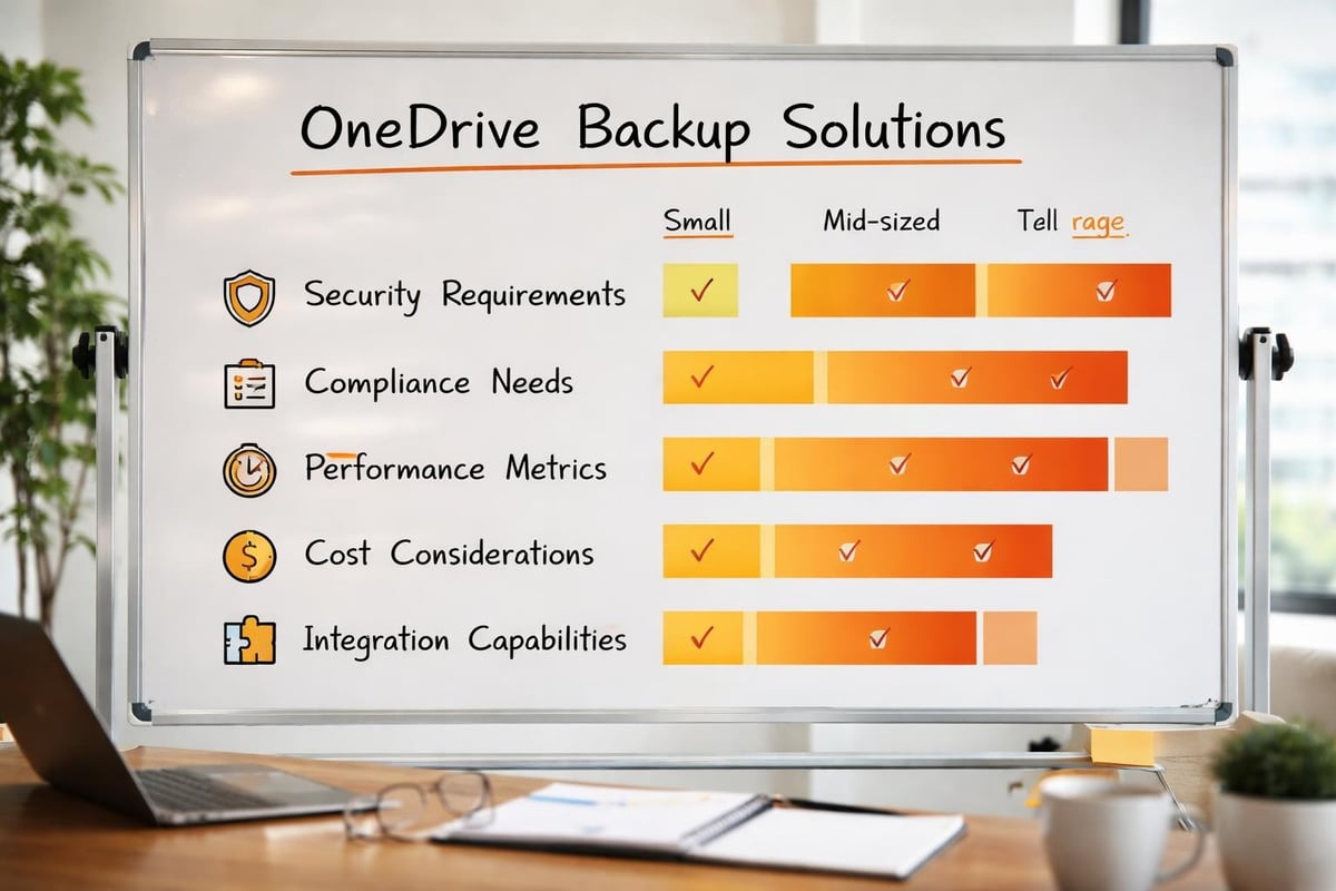 Backup solution evaluation