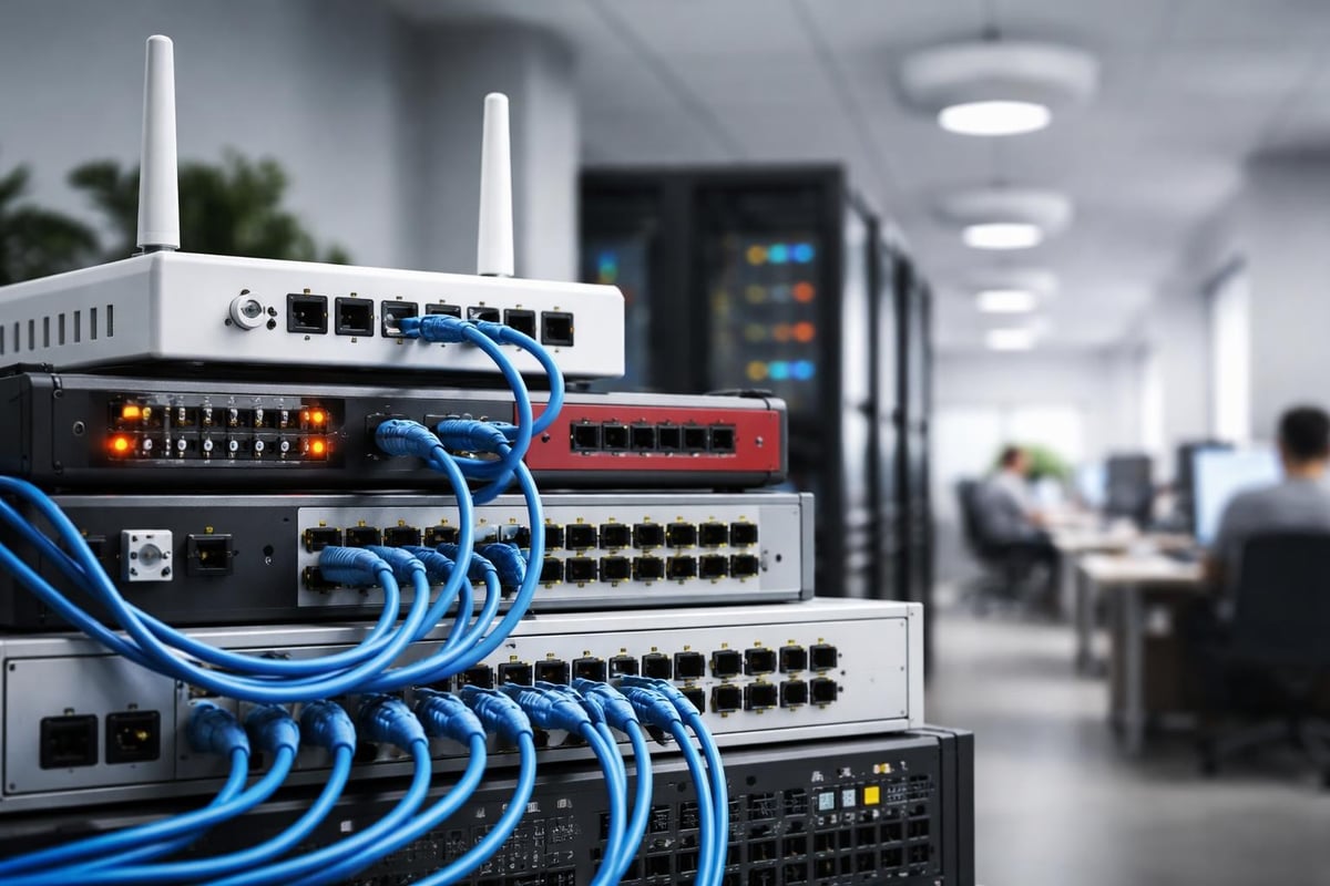 Small business network topology