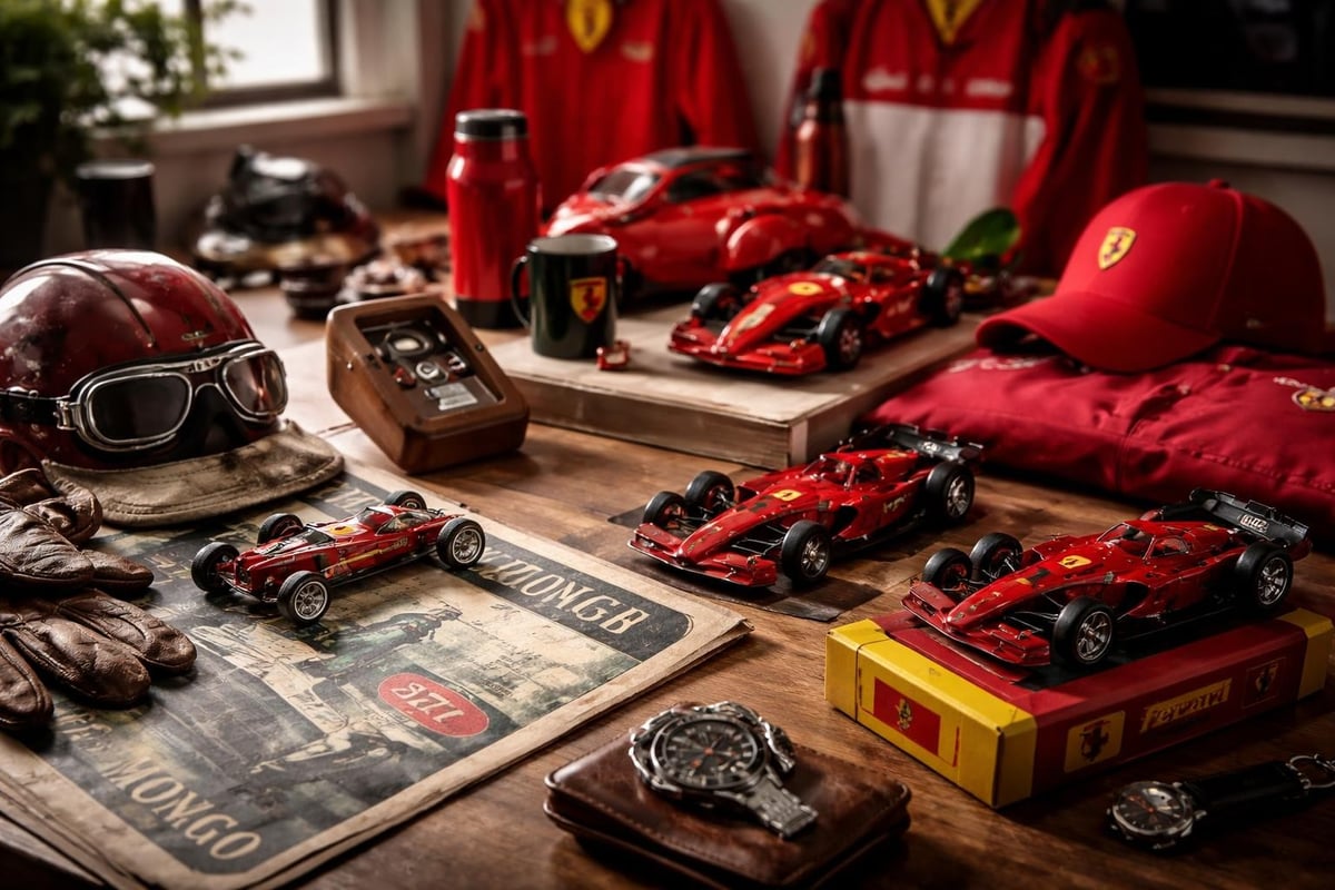 Ferrari F1 collectibles timeline