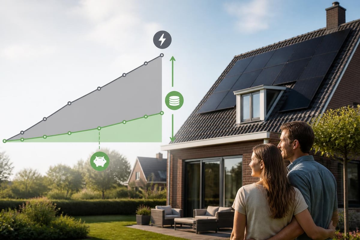 Financiële besparingen zonnepanelen