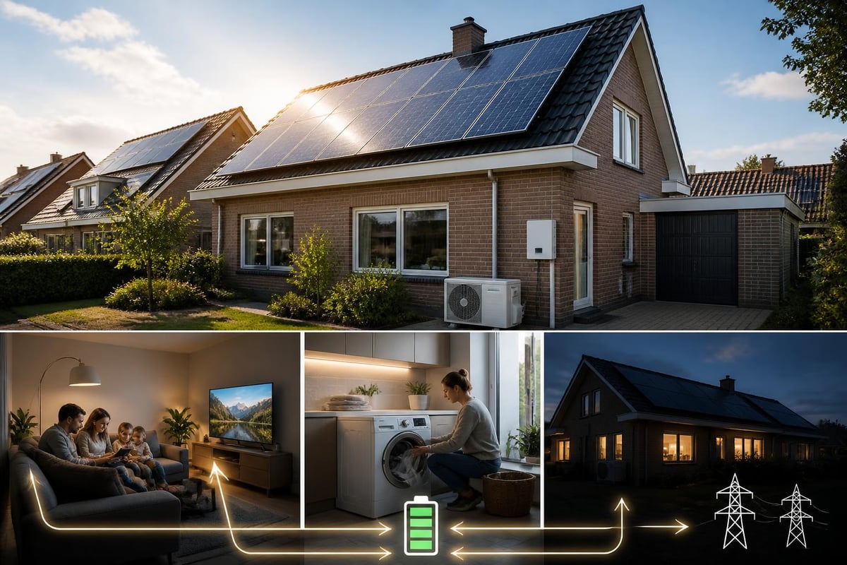 Energieonafhankelijkheid door zonnepanelen