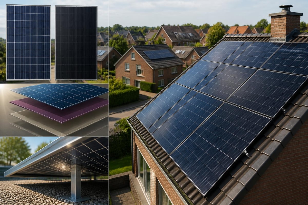 Technologische vooruitgang zonnepanelen