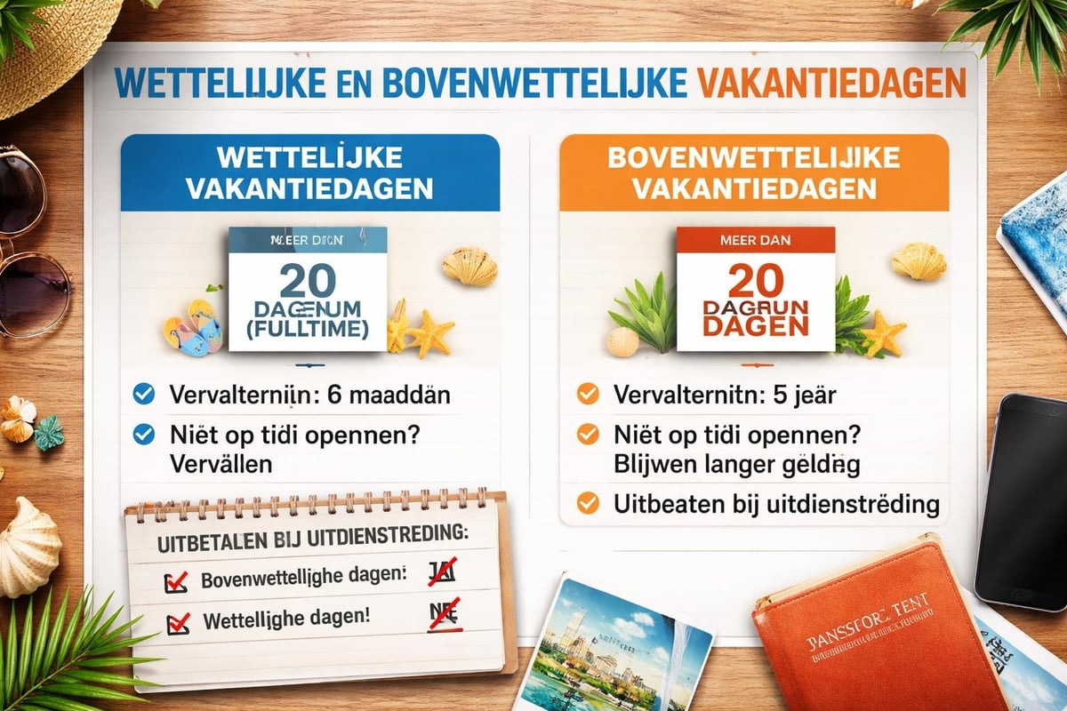 Wettelijk versus bovenwettelijk verlof