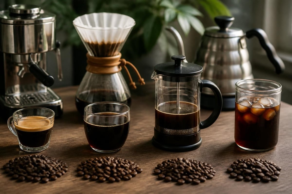 Comparaison des méthodes d'extraction
