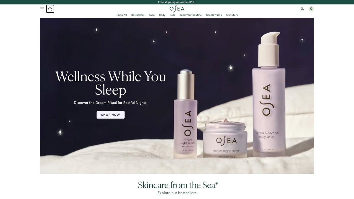 9 Essential Cosmetics With Natural Ingredients for 2026 - 9. OSEA Ocean Cleanser