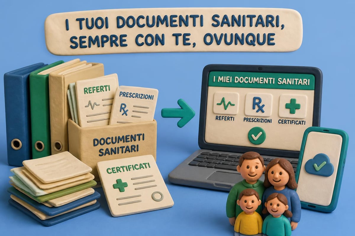 Organizzazione documenti sanitari famiglia