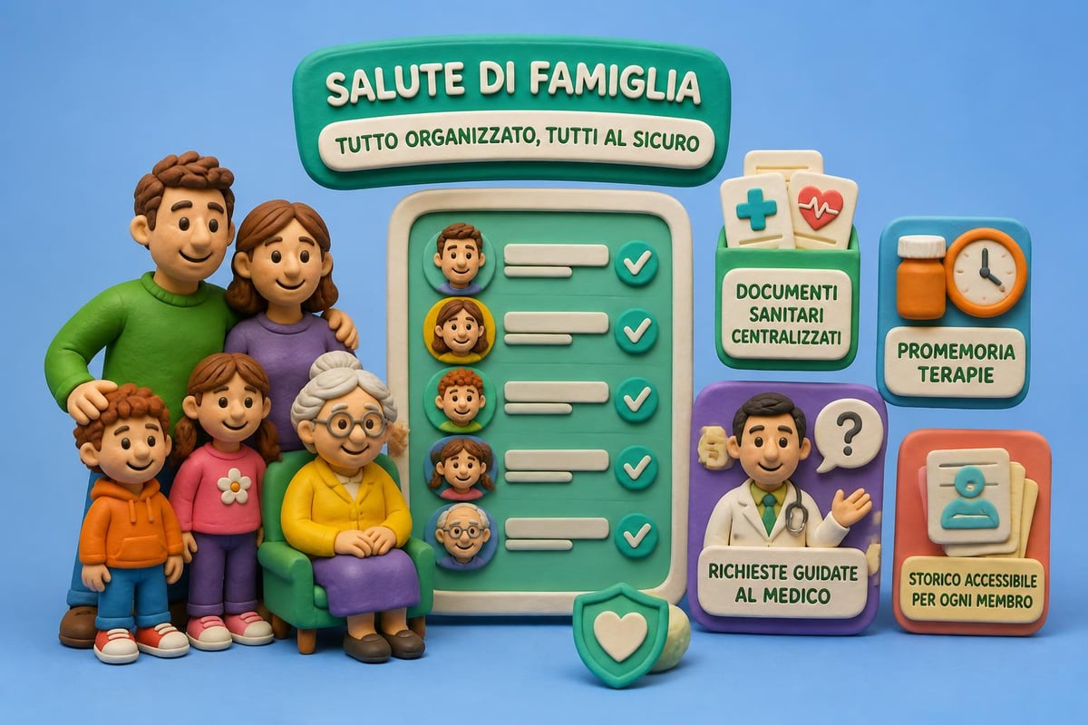 Gestione salute famiglia app
