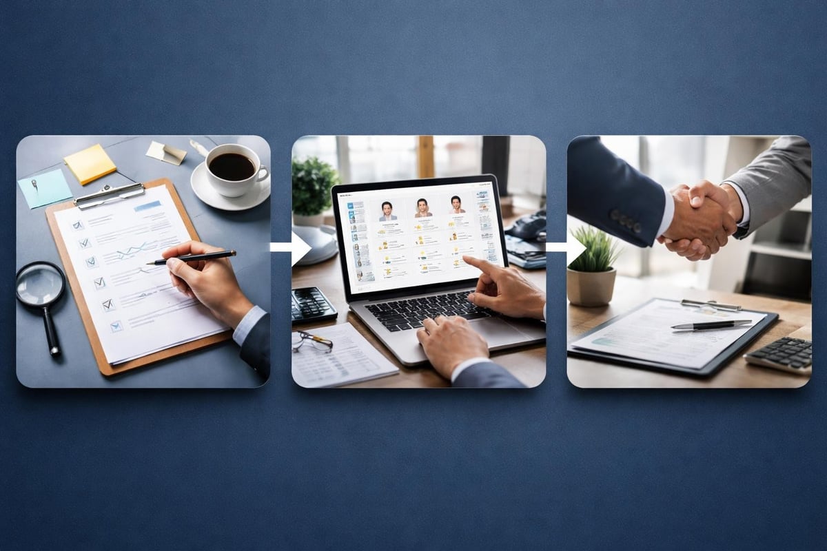 Agentur-Auswahlprozess