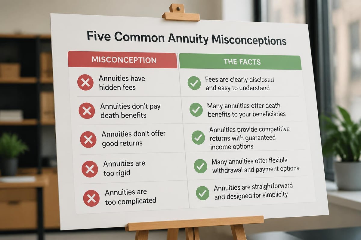Best Annuities for Retirement Planning in 2026 3 Annuity myths debunked