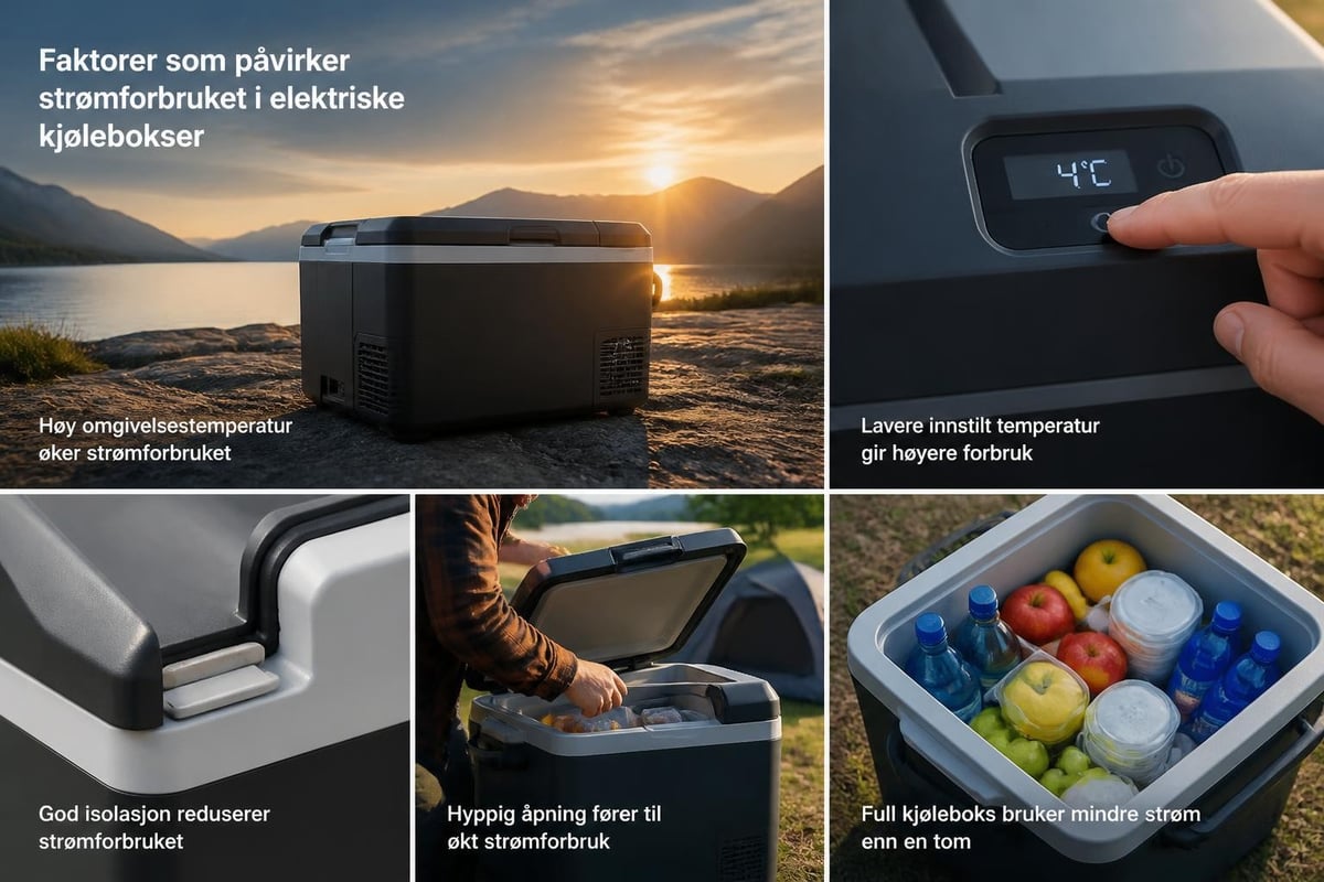 Energiforbruk faktorer