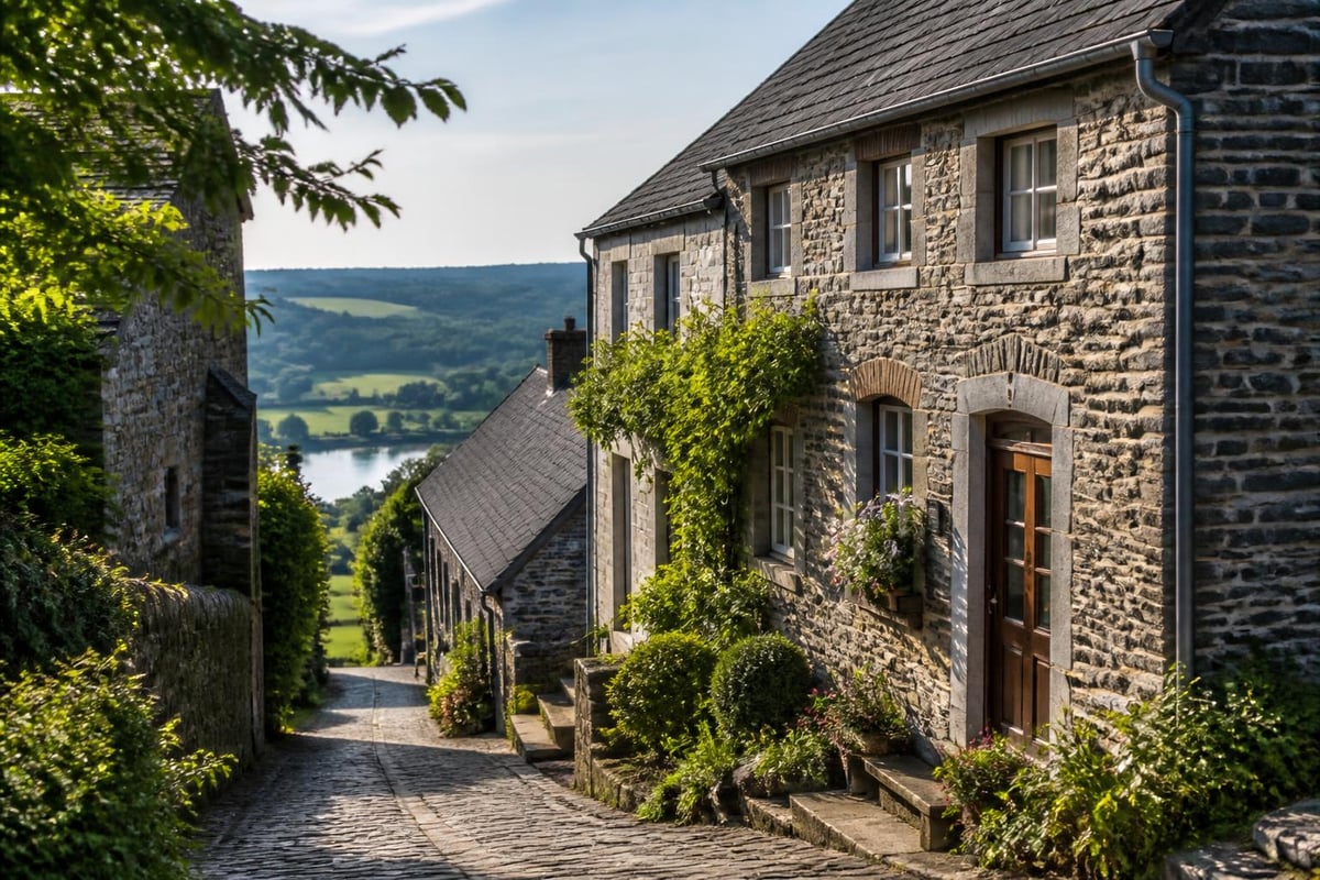 Authenticité architecturale des maisons de village