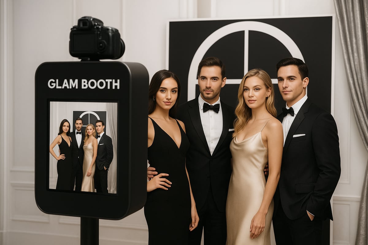 What is a Glam Booth Photo Booth?