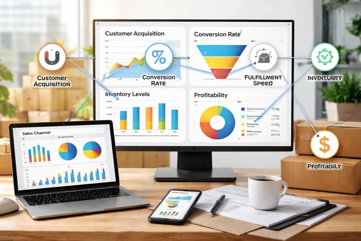 Ecommerce analytics dashboard