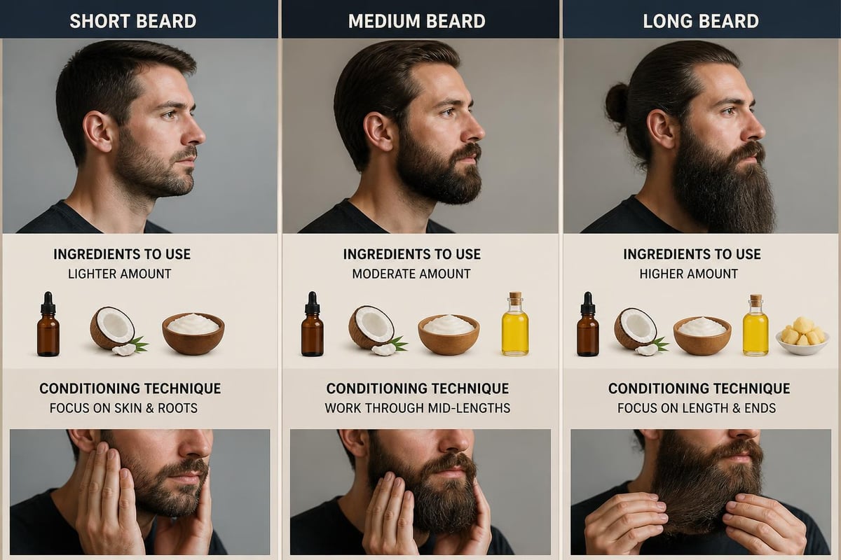Beard length conditioning needs