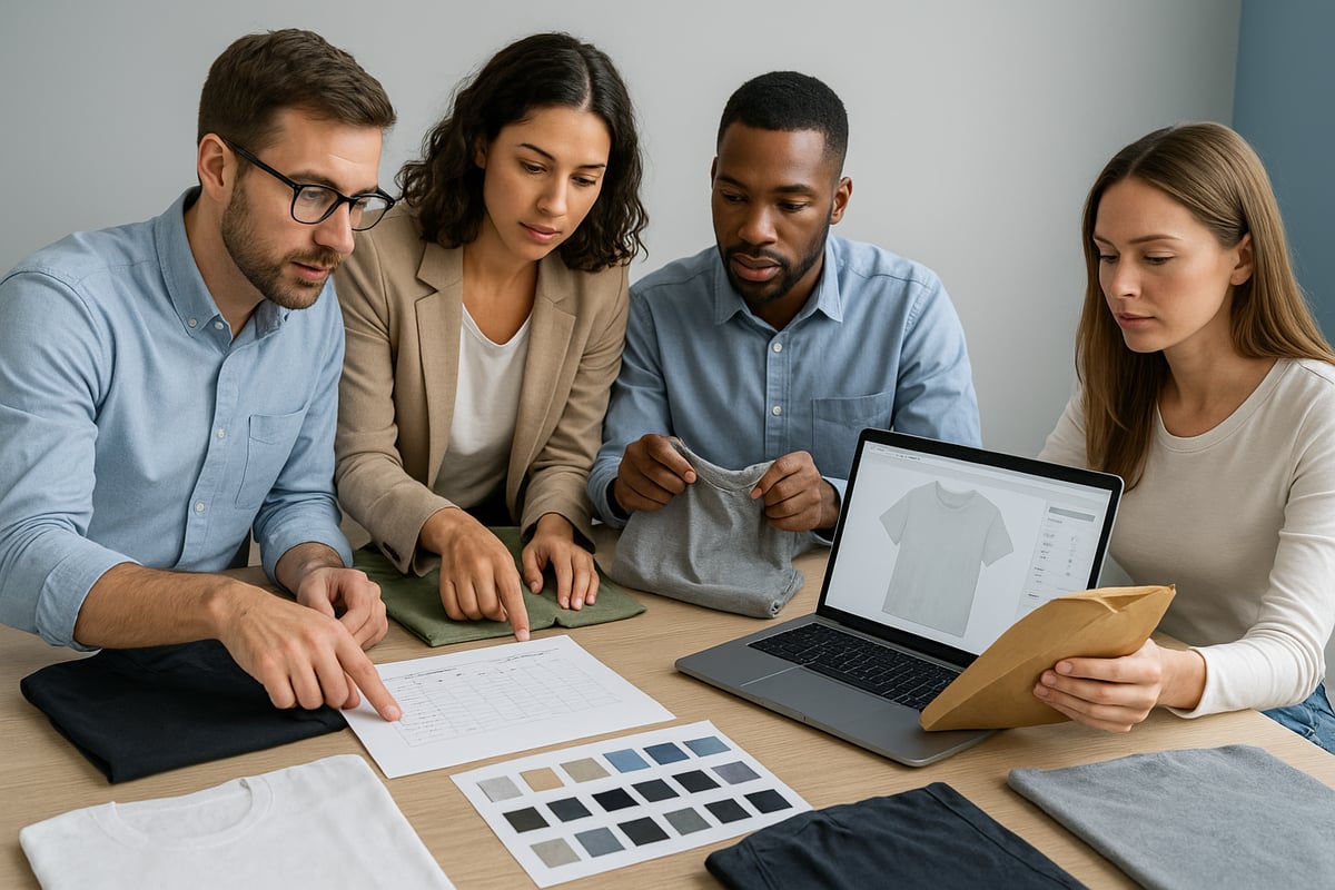 The Step-by-Step T-Shirt Ordering Process in 2025