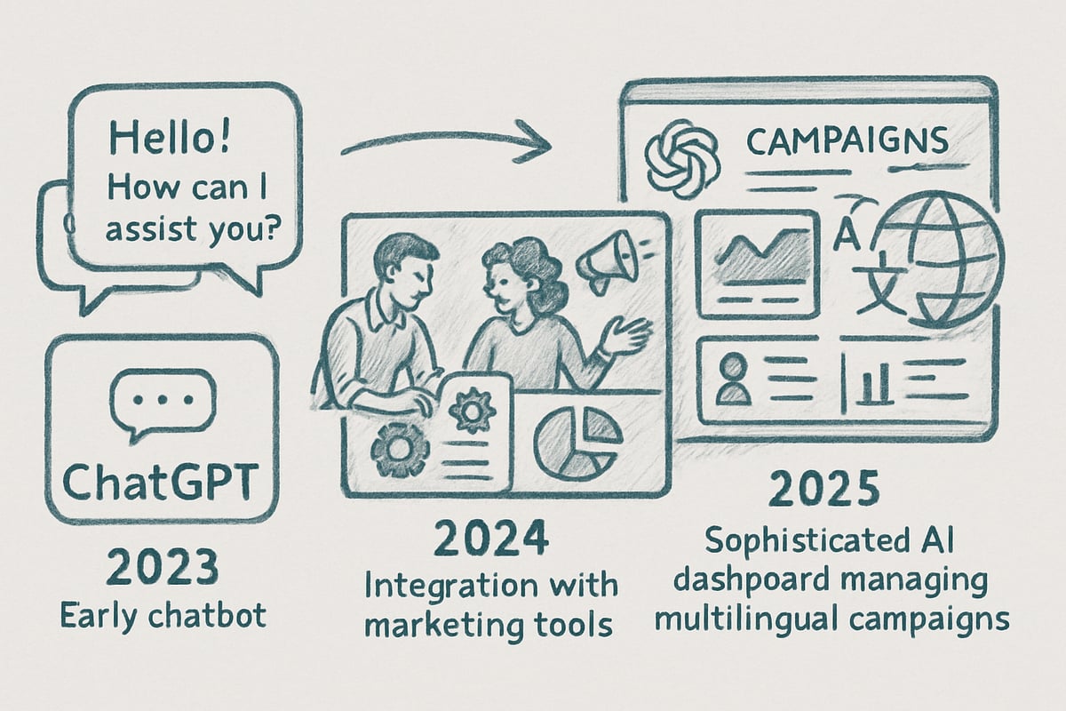 The Evolution of ChatGPT: What Marketers Need to Know in 2025
