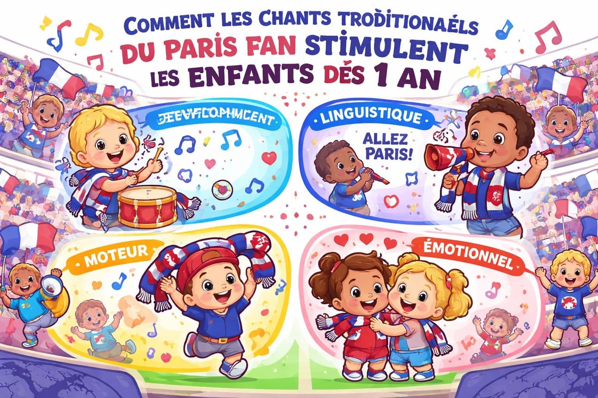 Éveil musical du jeune supporter