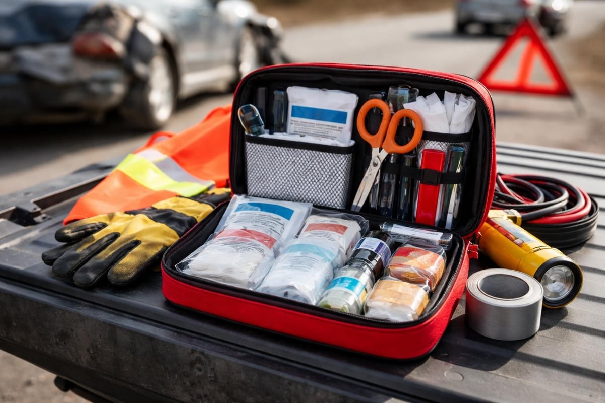 Vehicle emergency preparedness