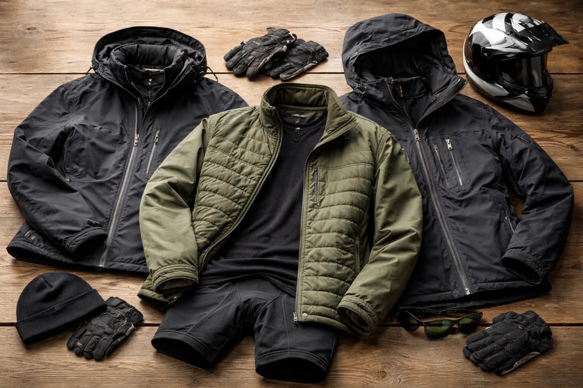 Seasonal riding wardrobe planning