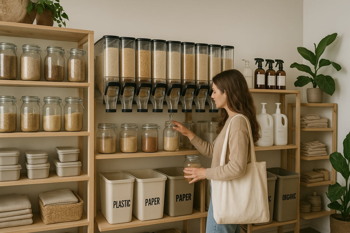De vigtigste produktkategorier i en zero waste shop