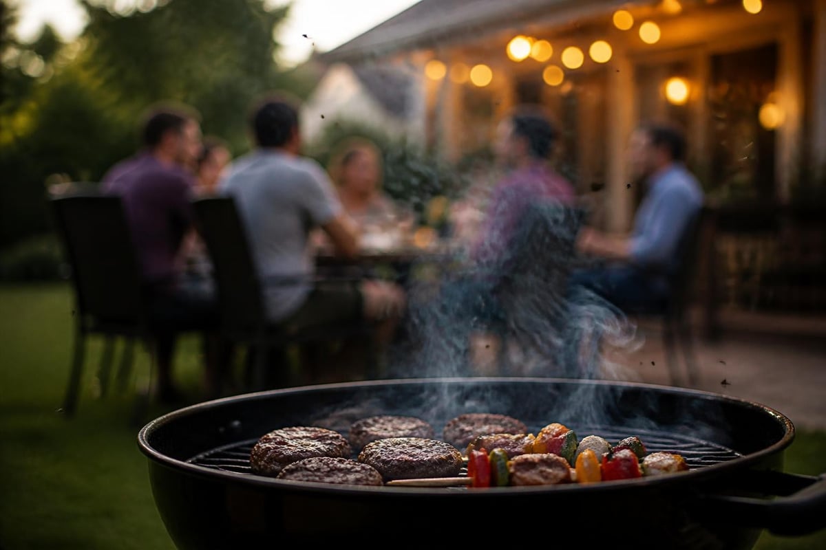 Mosquito scent detection during BBQ