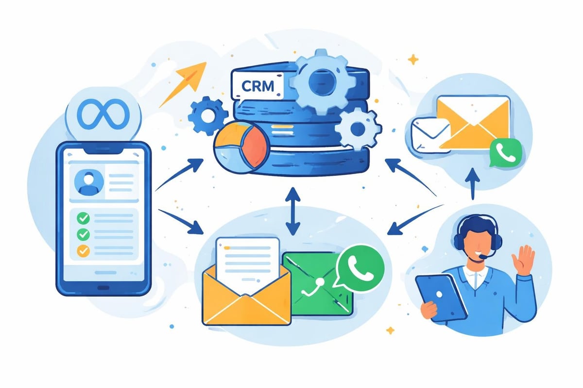 Integrazione lead generation CRM workflow