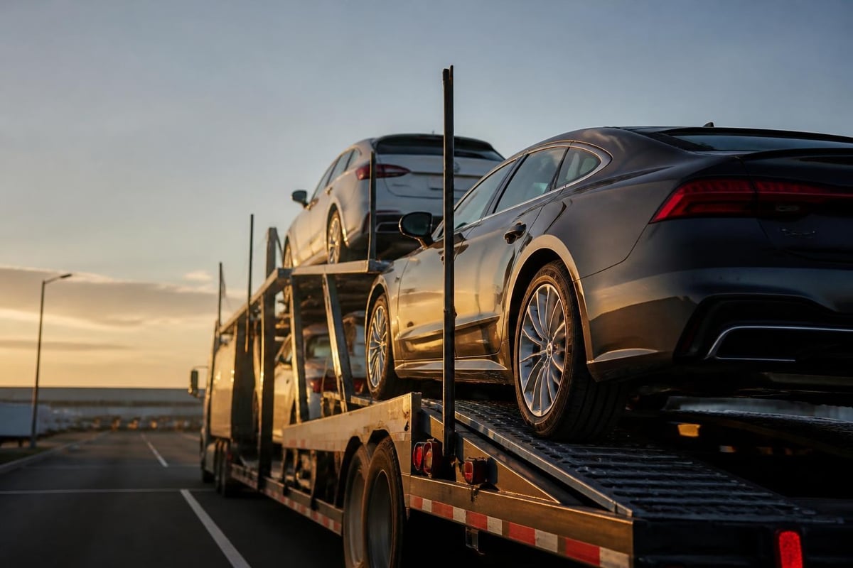 Fast auto transport timeline comparison