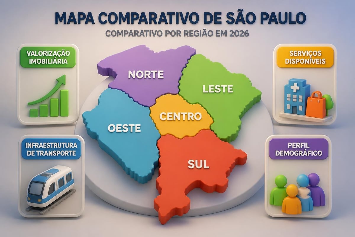 Regiões São Paulo investimento