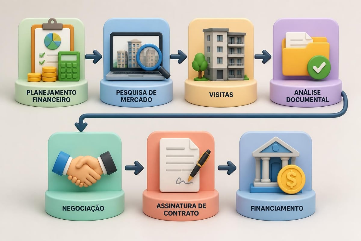 Processo compra apartamento