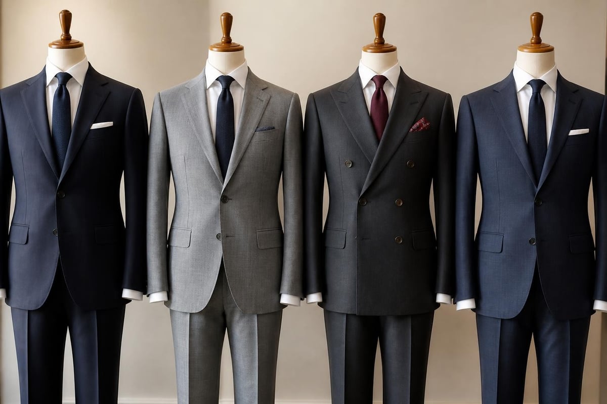 Business suit style options