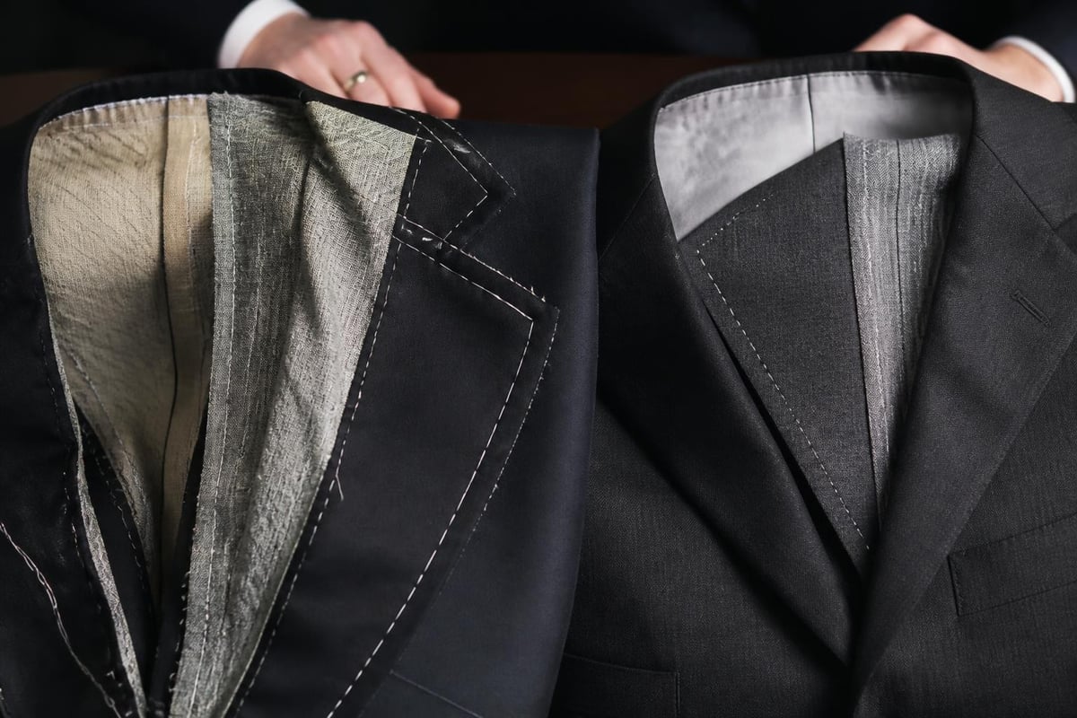 Professional suit details