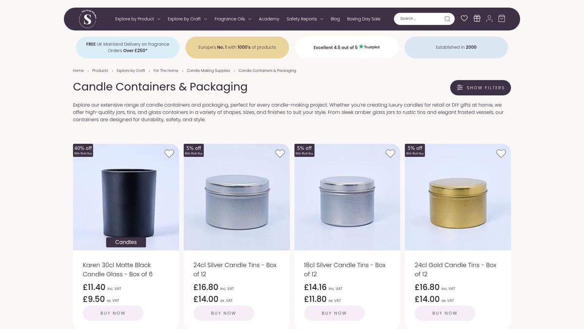 Top 10 Candle Making Products To Try In 2026 - Candle Containers & Packaging