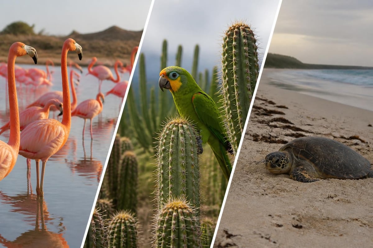 Bonaire wildlife ecosystems