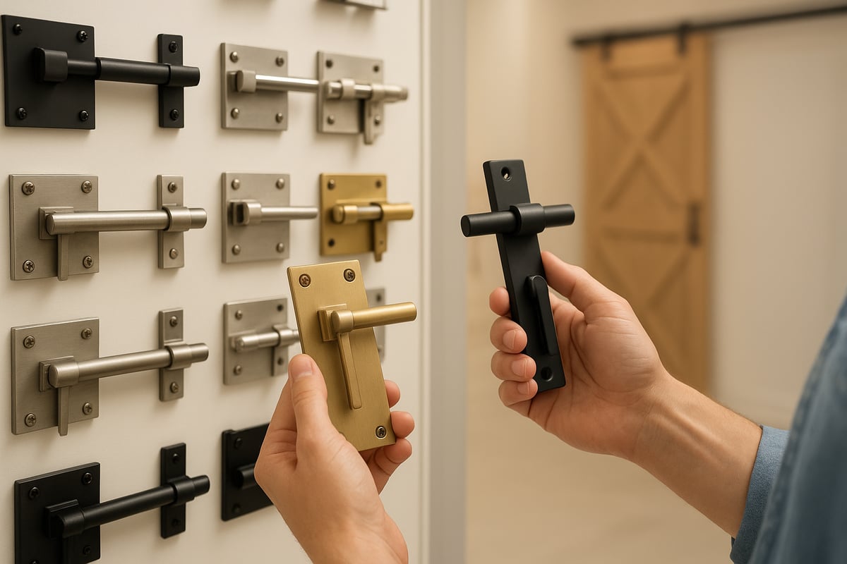 Choosing the Right Barn Door Latch Hardware for Your Space
