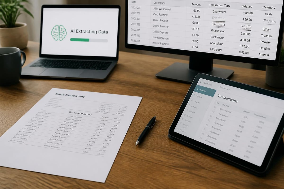 Statement conversion workflow