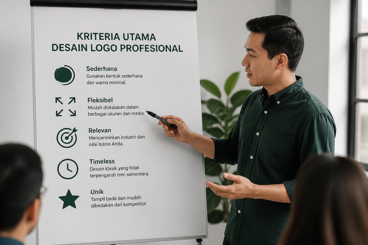 Kriteria desain logo profesional
