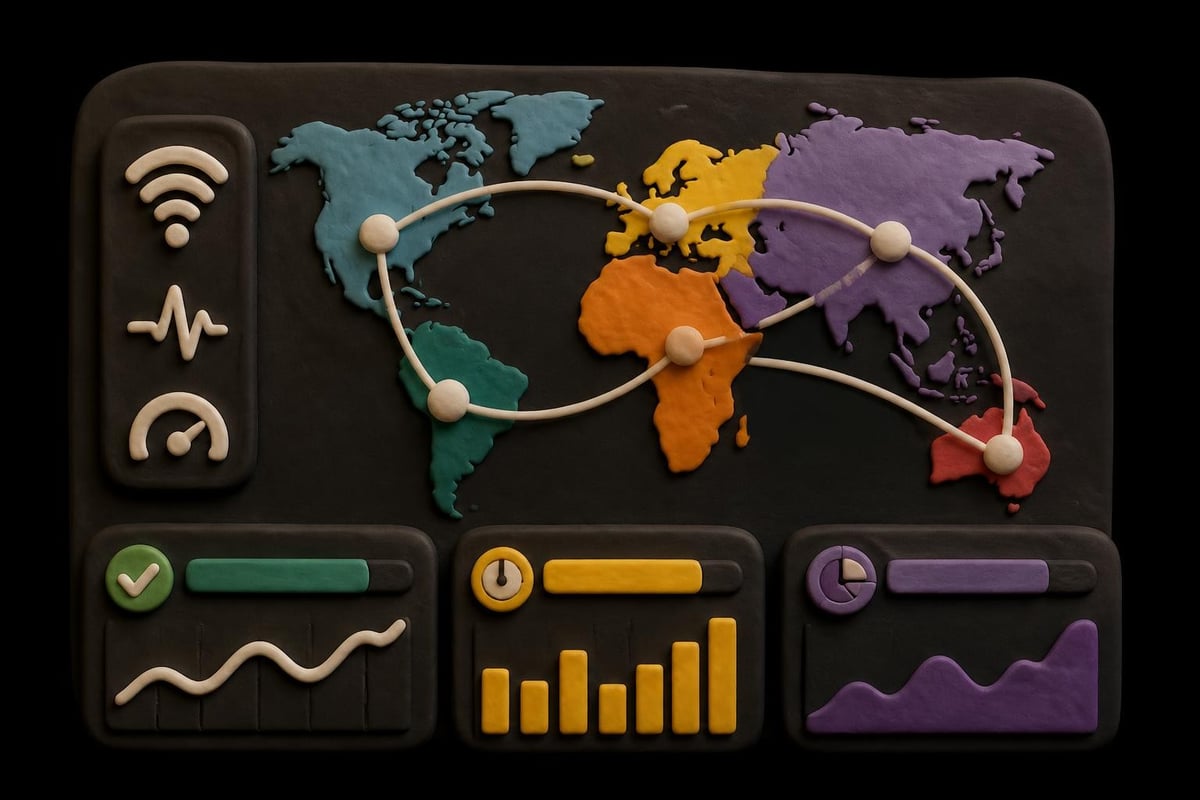 SOCKS5 proxy performance dashboard