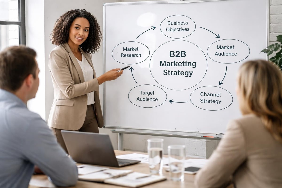 B2B marketing consultant strategic framework