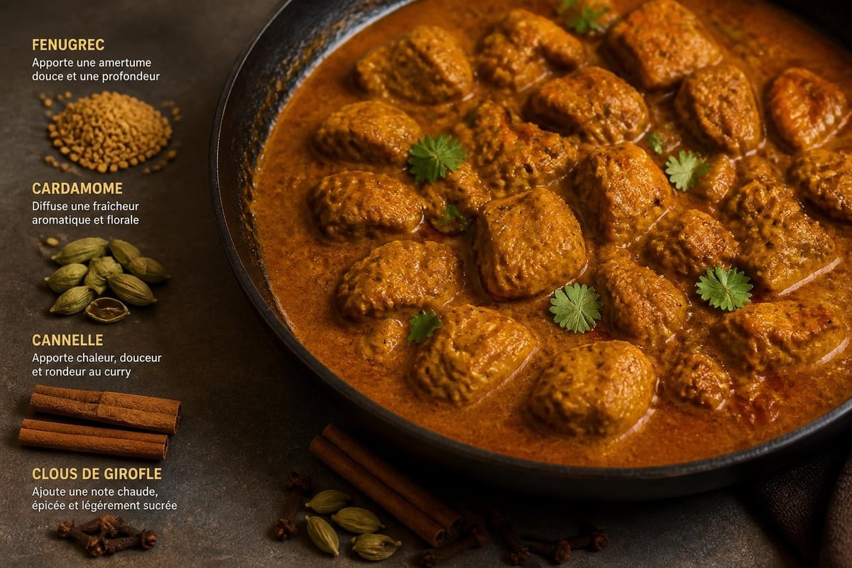 Épices secondaires du curry