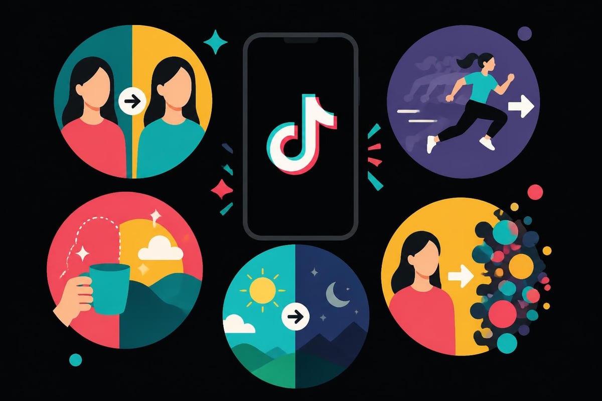 TikTok transition types