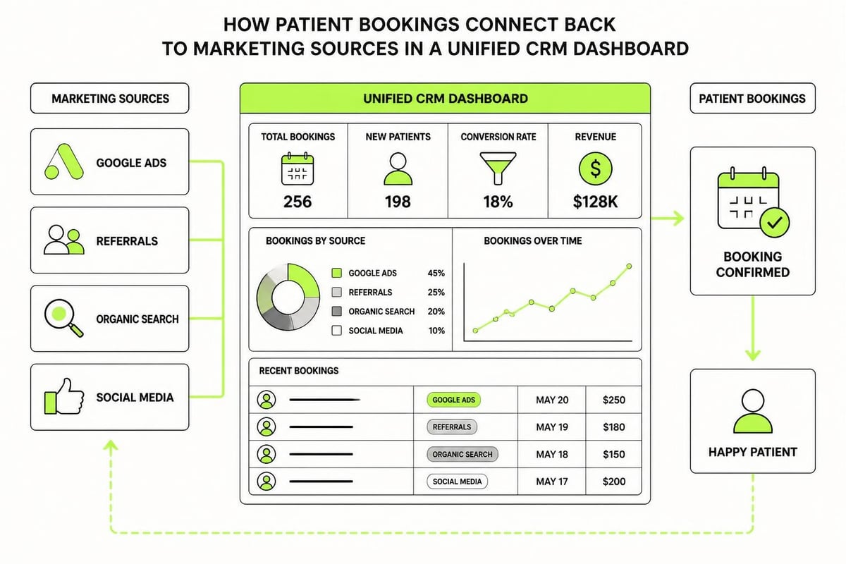 Marketing attribution dashboard