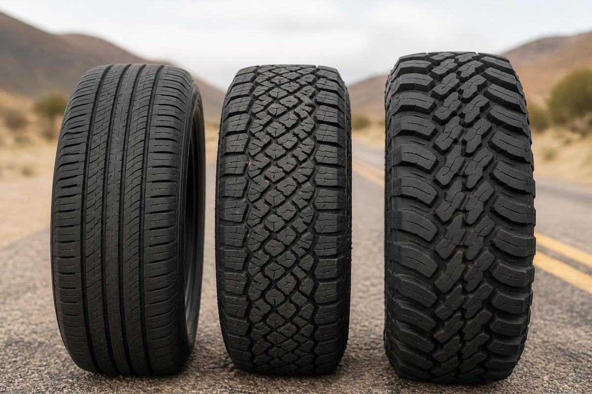 SUV tire category comparison