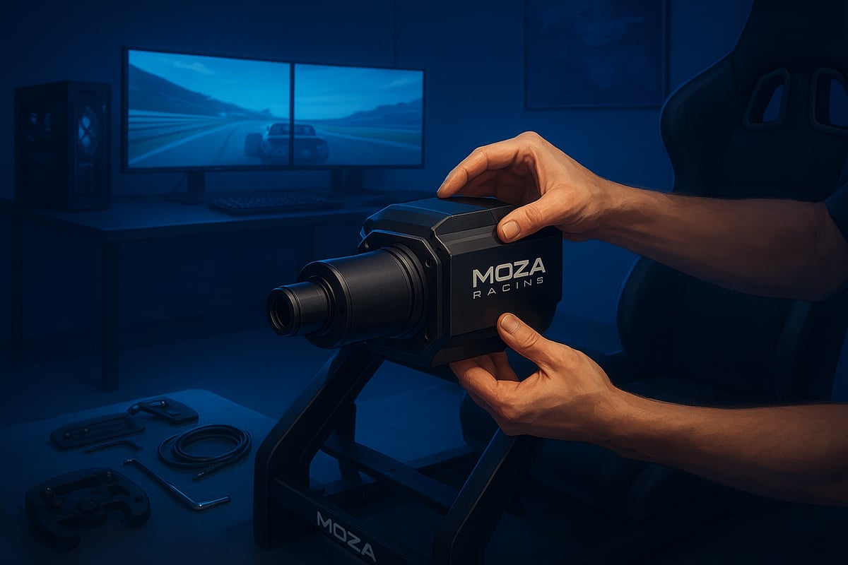 Step-by-Step MOZA R9 V3 Setup