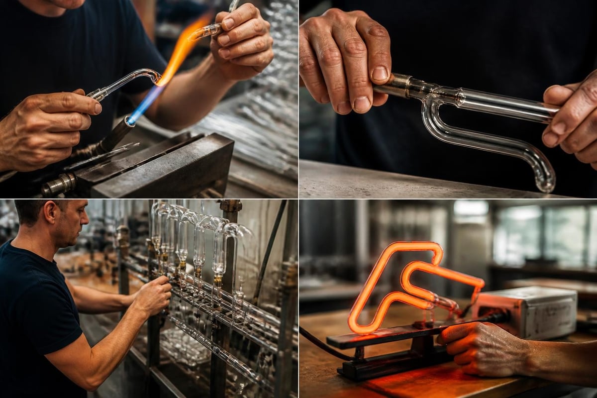 Neon signage production process
