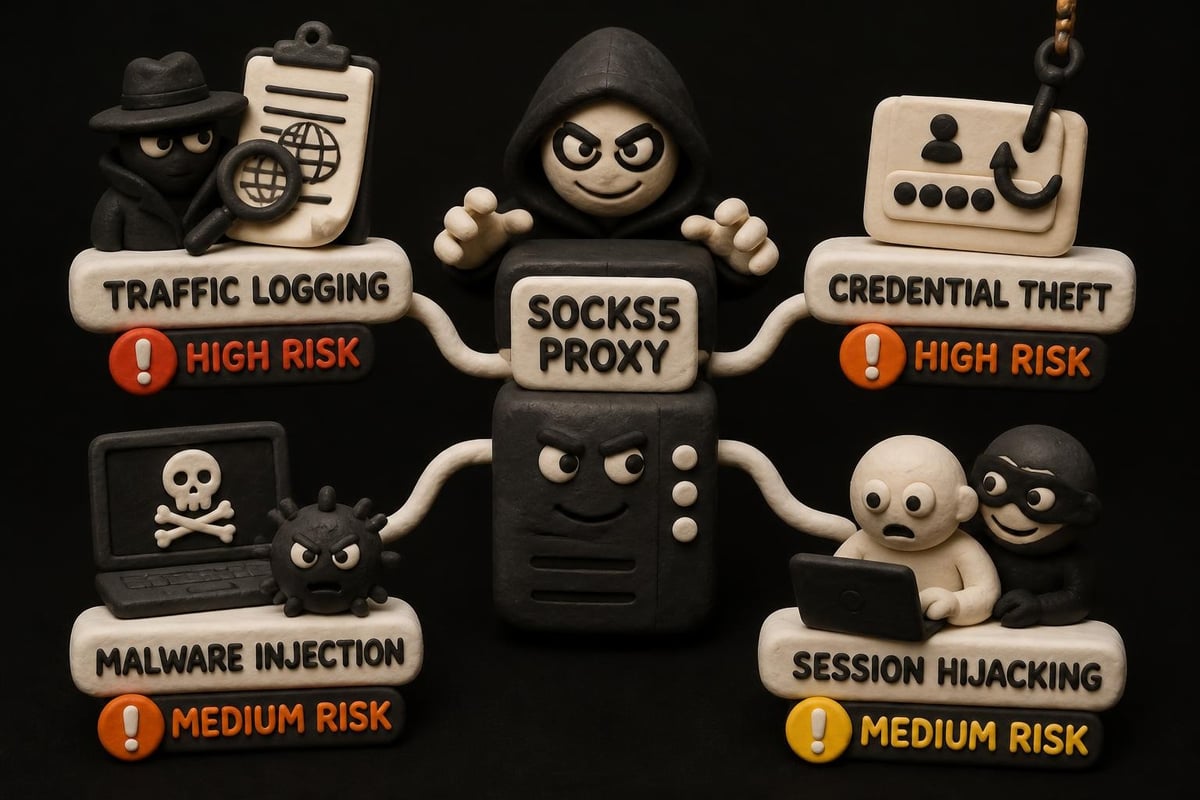 Security risks diagram