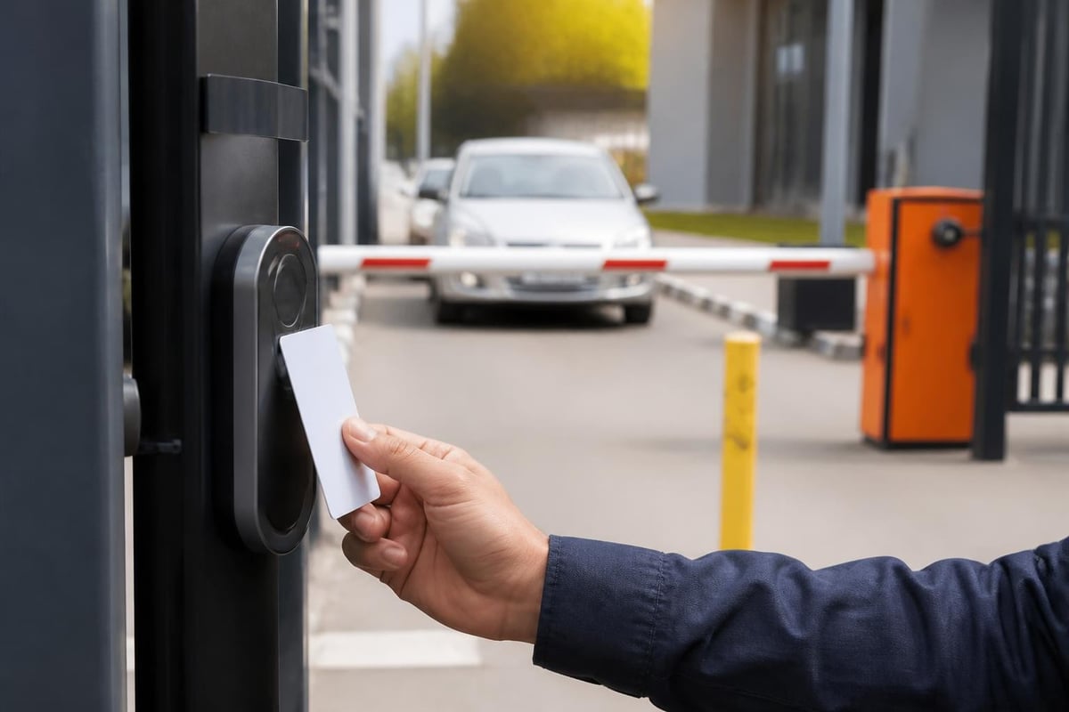 Access control gate system components