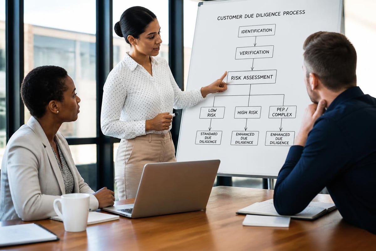 FICA client verification workflow