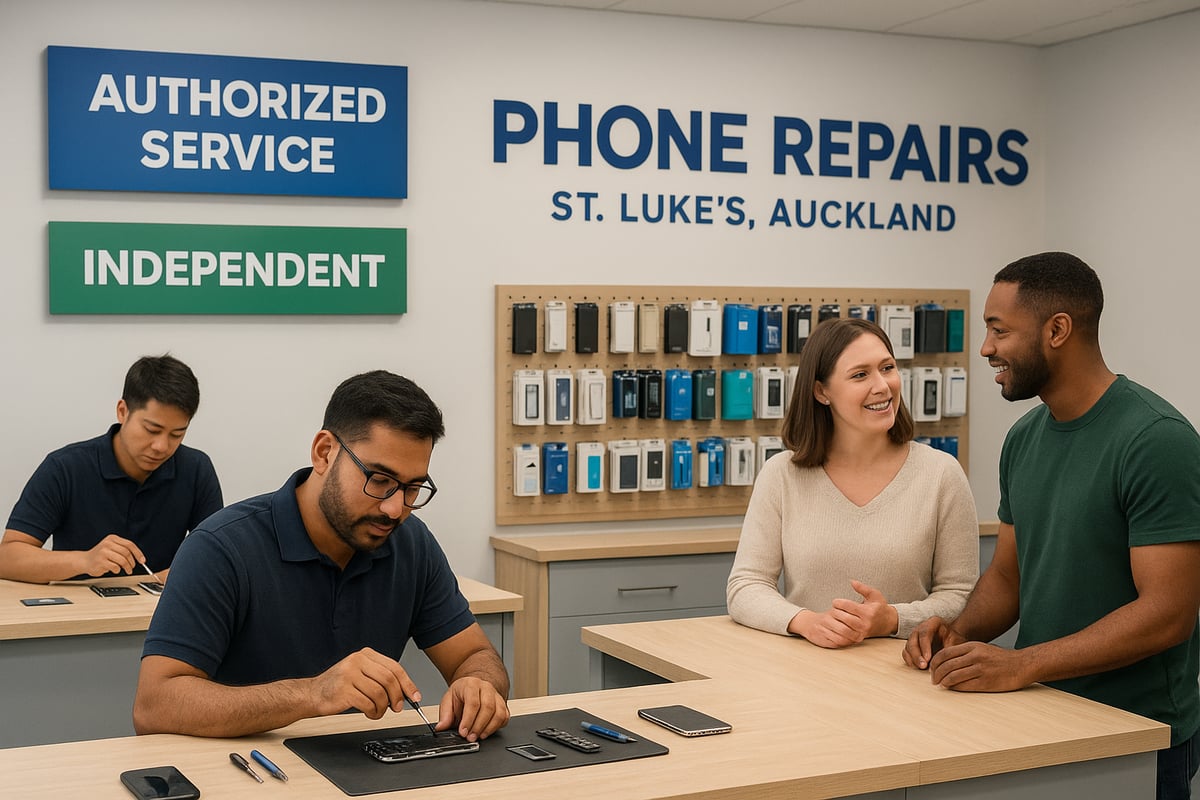 Understanding the Phone Repair Landscape in St Lukes, Auckland