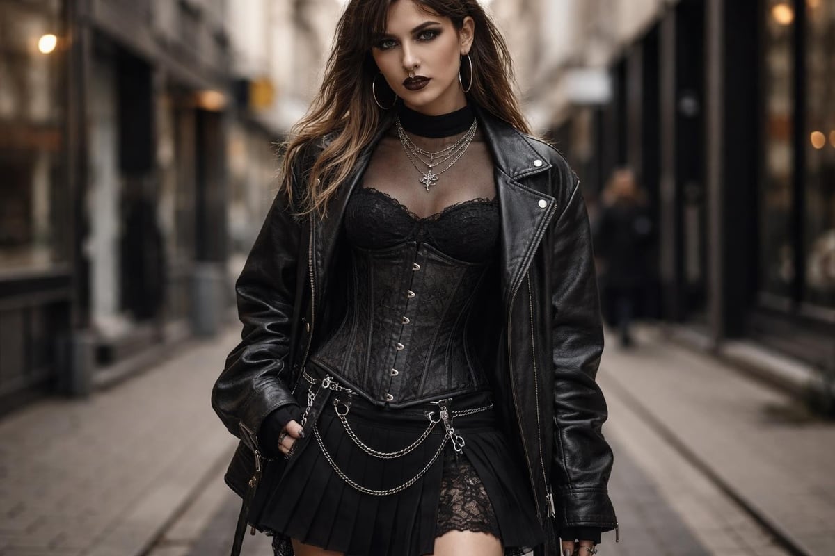 Victorian gothic fashion evolution