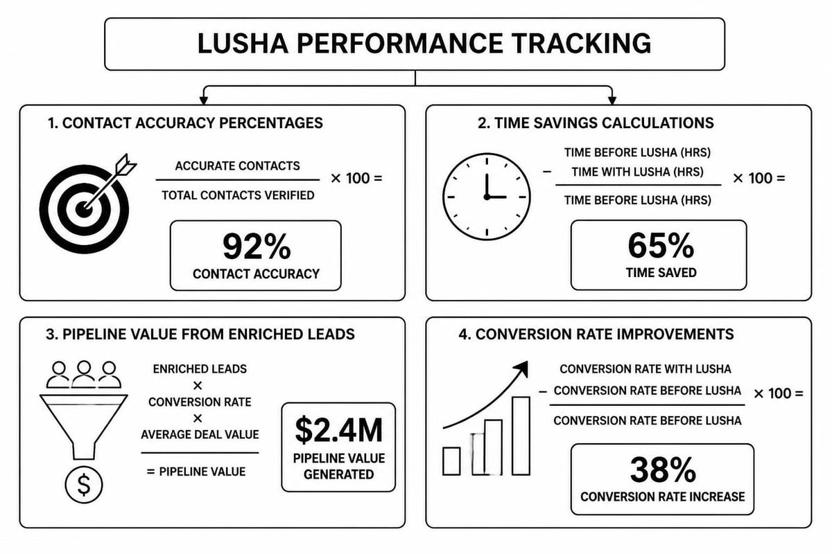 Lead generation metrics dashboard